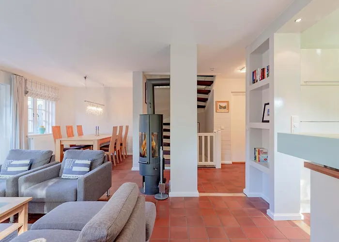 Semesterbostad Haus Strandruhe Wyk auf Föhr